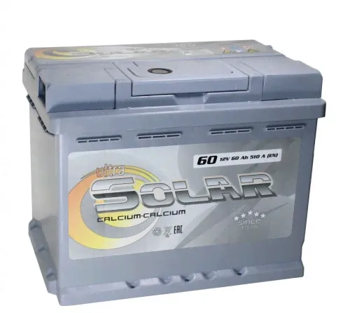 Аккумулятор ULTRA SOLAR GREY 6СТ-60 А/ч о.п. [д242ш175в190/510А] SMF [L2]