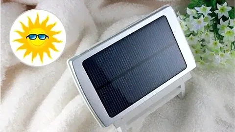 POWER BANK 20000 mAh универсальное зарядное устройство  НА СОЛНЕЧНЫХ БАТАРЕЯХ! Скидки! Смотри!