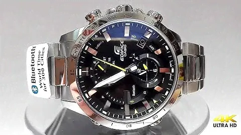 Характеристики часов Casio Edifice EQB-900D-1A 4K UHD видео 2018 г.