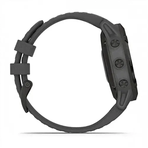 Fenix 6 Pro Solar черный с серым ремешком-1