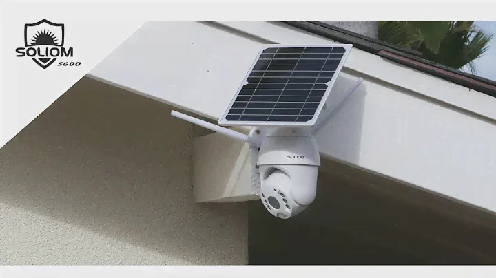 Soliom S600 - Solar Powered - Wireless Security Camera