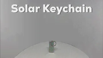 Solar Keychain