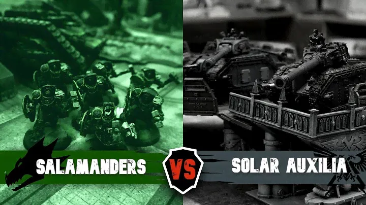 Salamanders Vs Solar Auxilia - Warhammer Horus Heresy Battle Report