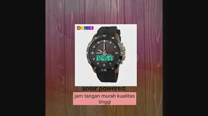 SKMEI 1064 (unboxing dan tutorial)