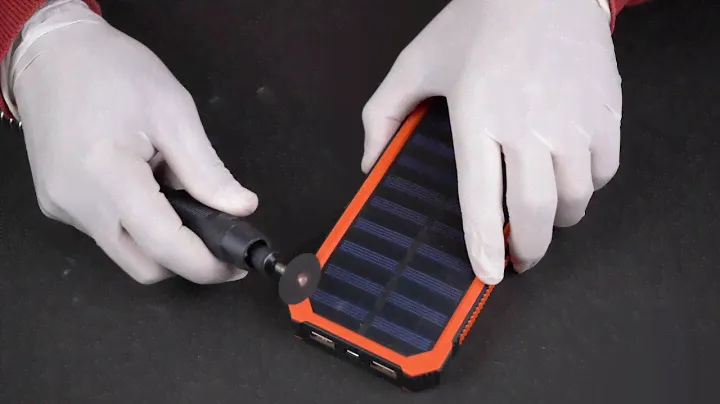 What's inside a Solar Power bank? BREAK OPEN