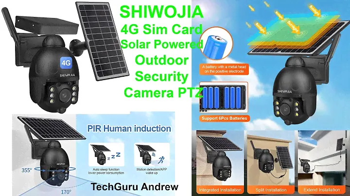INQMEGAPRO 4G Sim Card Solar Powered Outdoor Security Camera PTZ REVIEW