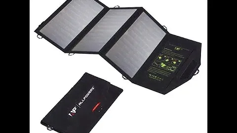 Солнечное зарядное устройство ALLPOWERS 5V 21W Portable Solar Charger Dual USB