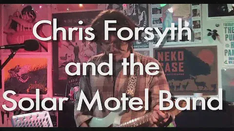 Chris Forsyth and the Solar Motel Band - "Intensity Ghost" (Live on Radio K)