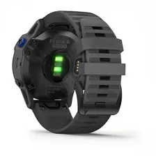 Fenix 6 Pro Solar черный с серым ремешком