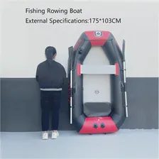 Надувная лодка Solar Marine на 1 человека 175 см, рыболовная лодка, гребной каяк, ламельный пол и воздушный коврик с бесплатными аксессуарами