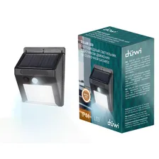 24297 0 Светильник светодиодный, SOLAR LED, на солнечных батареях, IP44, с датчиком движения, черный, 24297 0, duwi