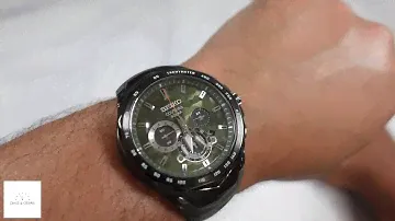 Seiko Coutura SSC747 Solar Chronograph Watch Review