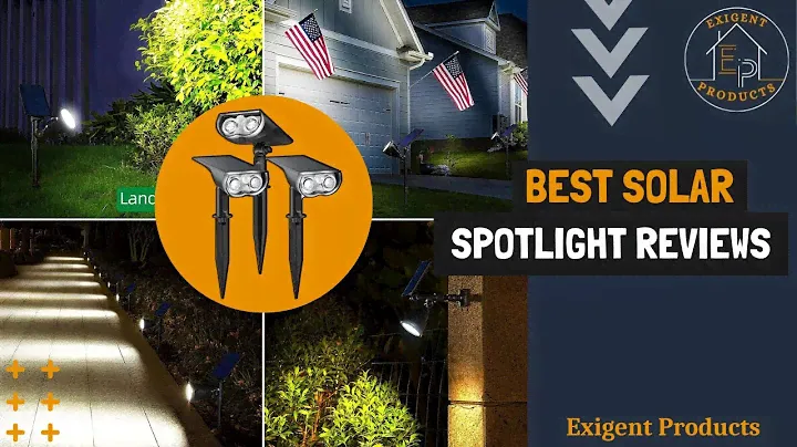 8 Best Solar Spotlights in 2024 [Outdoor Solar Spot Light]