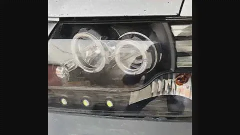 Восстановление оптики mitsubishi pajero 3