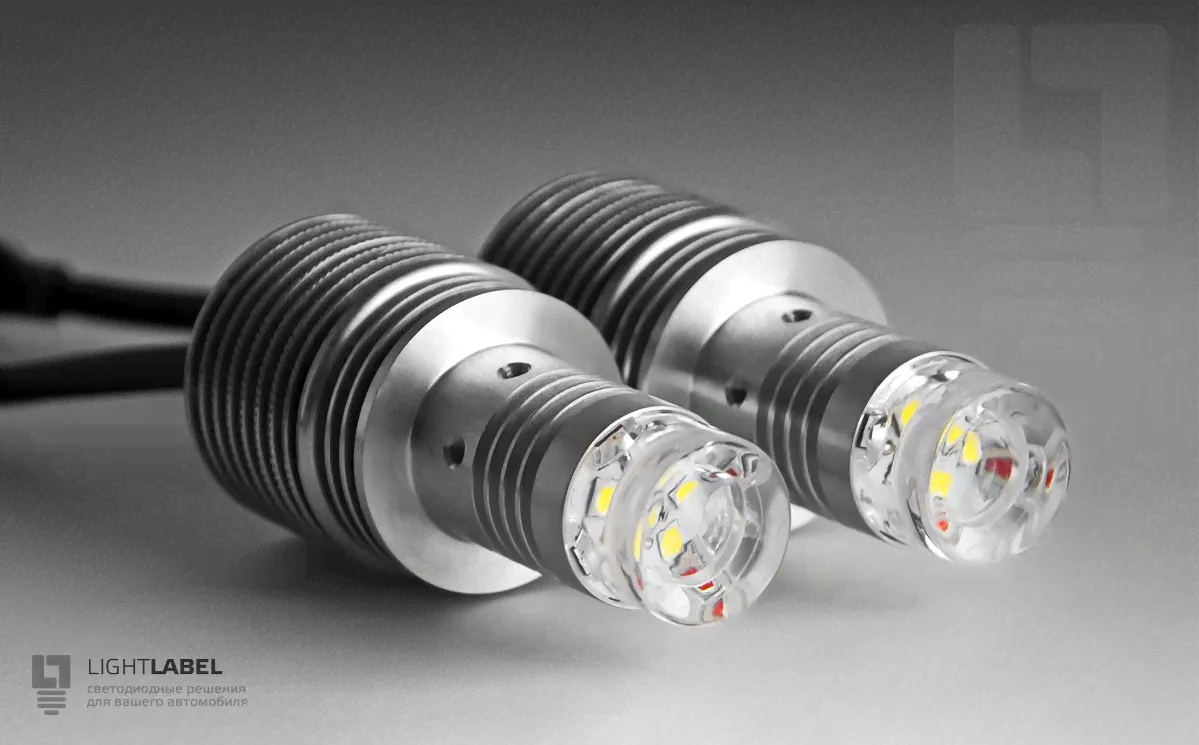 Светодиодные модули дхо+поворотник Light Label SOLAR 5000K-0