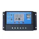 Регуляторы заряда ECO-WORTHY 20A 12V-24V Intelligent Solar Charge Regulator Controller USB Port Display
