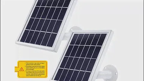 Solar Panel Only Compatible with Arlo Pro, Waterproof Arlo Accessory to Power Arlo Pro - Overview