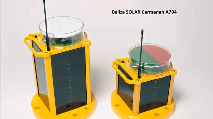 Instalacion y Puesta en marca Baliza Solar Carmanah A704 para Helipuerto