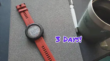 Garmin Solar Instinct 2 Tactical - 3 Day Review