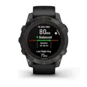 Fenix 7 Pro Sapphire Solar титановый угольно-серый DLC с черным ремешком