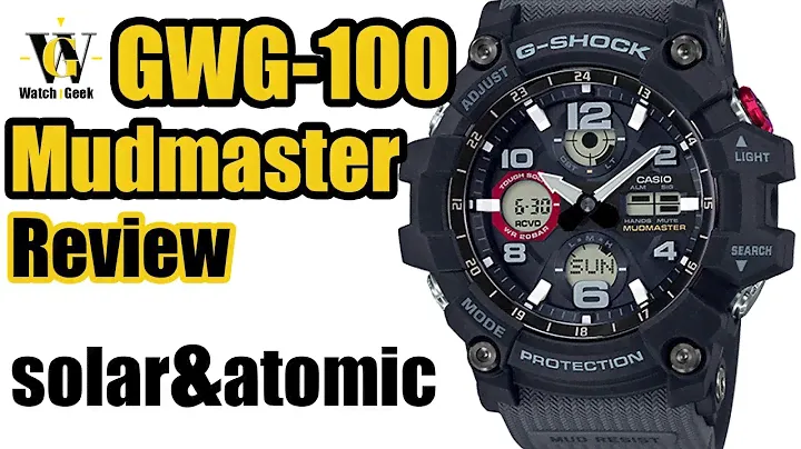 GWG-100 Mudmaster — обзор новых Solar Atomic G-Shock