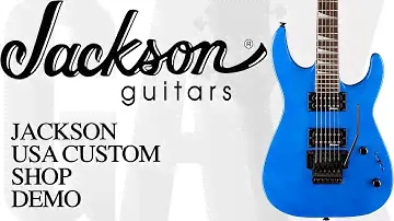 Jackson USA Custom Shop Special Edition Soloist SL2Q Jackson USA Demo Review