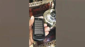 Solar Samsung phone