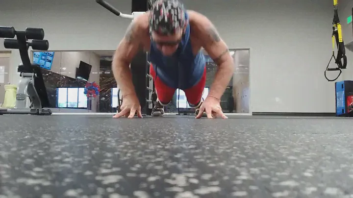Three Finger Pushups At 60