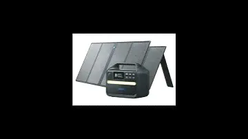Anker Solar Generator 555 (PowerHouse 1024Wh with 2×100W Solar Panels)