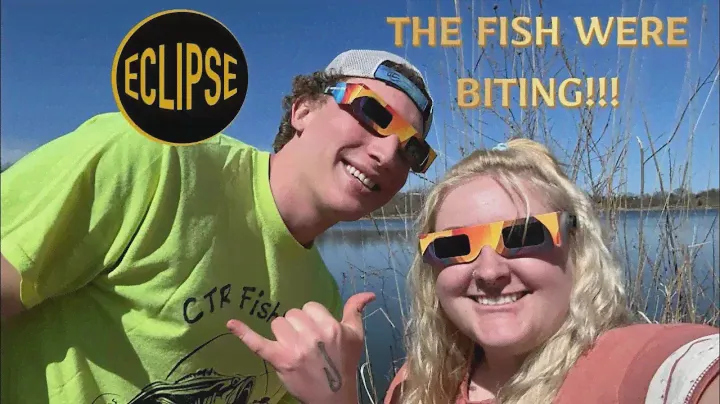 SOLAR ECLIPSE FISHING SESSION!!! (Stocked Trout)