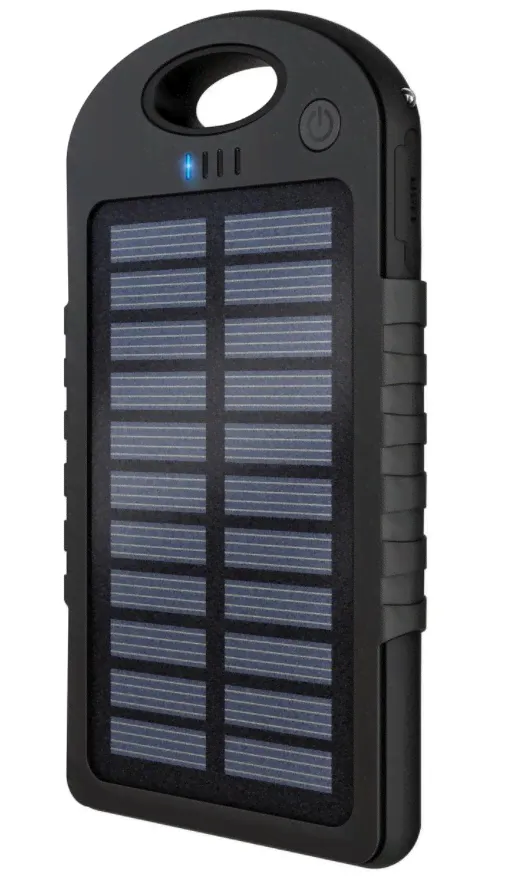 POWER BANK Внешний аккумулятор с солнечной батареей solar charger A50 28000 mAh-0