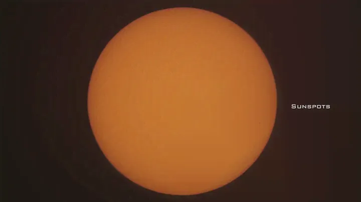 Observing the sun with a Newtonian telescope using Baader solar film