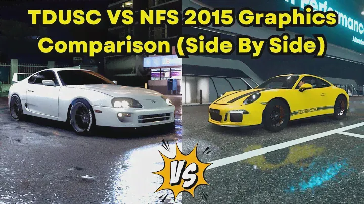 Need For Speed 2015 VS Test Drive Unlimited Solar Crown Graphics Side By Side Comparison