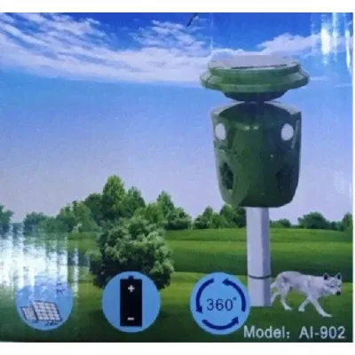 TV-911 Solar snake repeller - ультразвуковой отпугиватель с солнечной батареей.