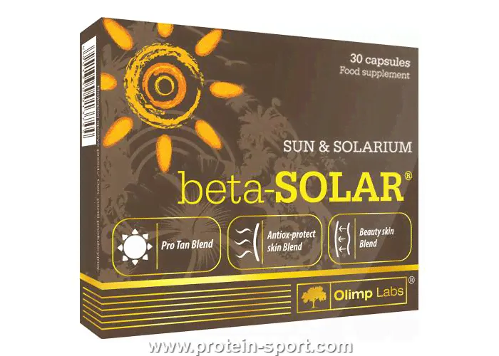 Витамины для загара, Бета-Солар, Beta-Solar Olimp 30 капсул-0