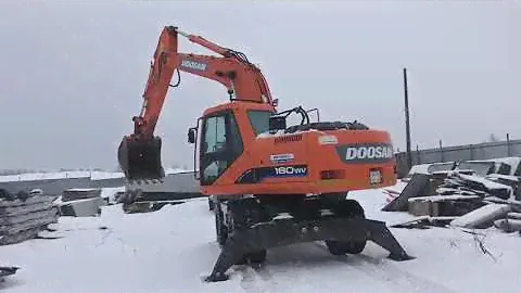 Колесный экскаватор Doosan  solar 180 W-V 2014