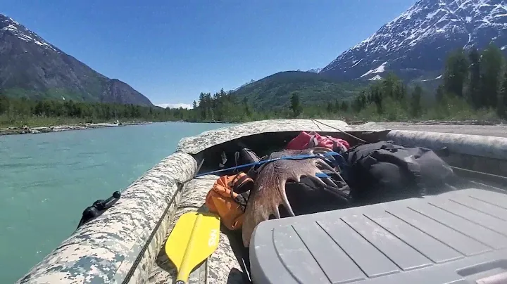 Cruising down a remote system in a Solar  Inflatable Jet Boat
