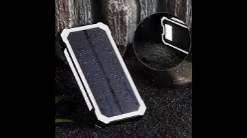 Solar Charger FKANT 15000mAh Portable External Battery Pack for Cellphones