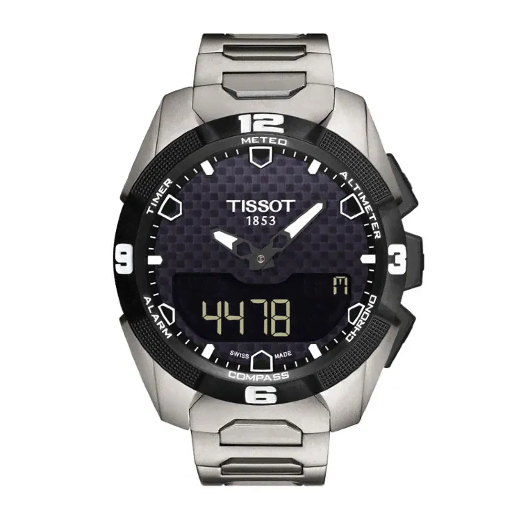 TISSOT T091.420.44.051.00 (T0914204405100) Touch Collection T-Touch Expert Solar-0