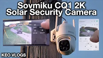 Sovmiku CQ1 2K Solar Security Camera