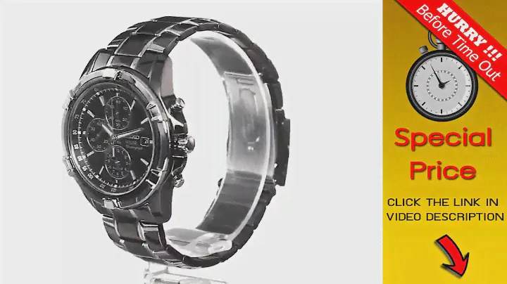 BIG DEAL $ Seiko Men's Two-Tone Chronograph Solar Dress Watch