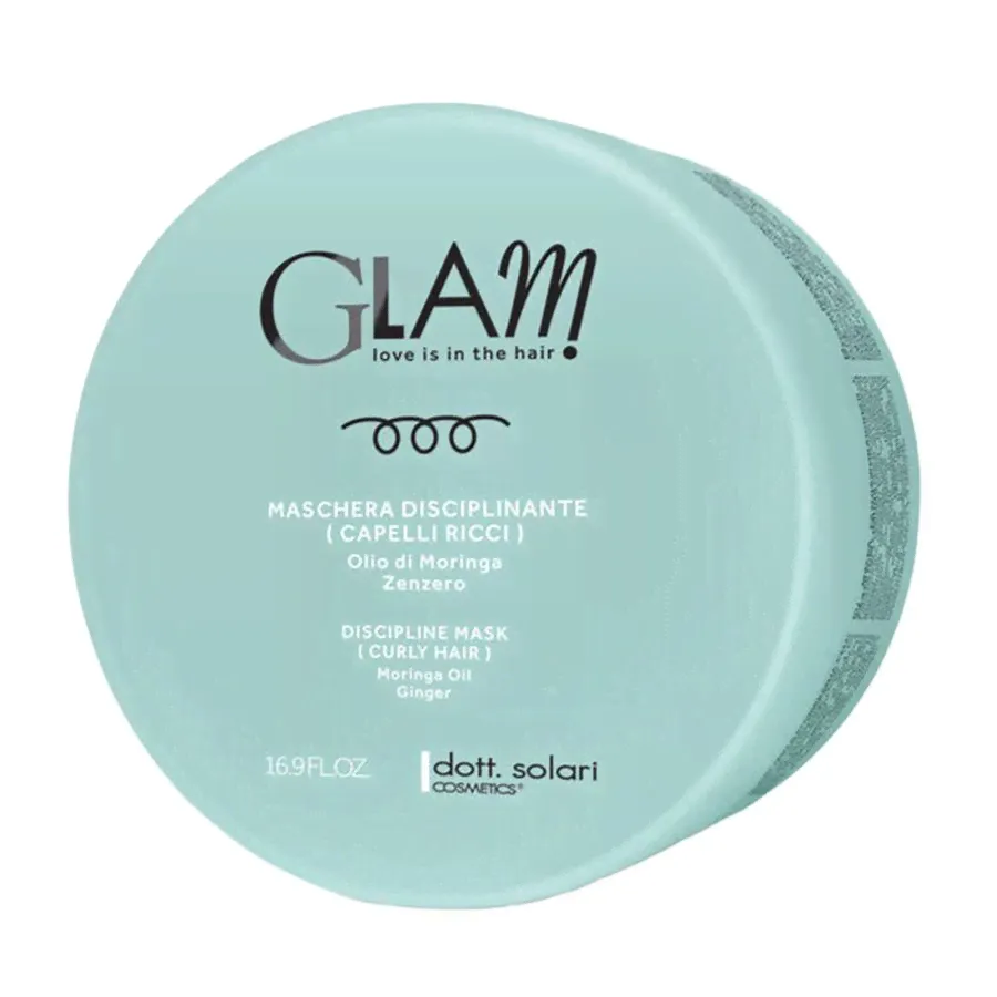 Dott.Solar, Маска разглаживающая для волос Glam Curly Hair, 500 мл