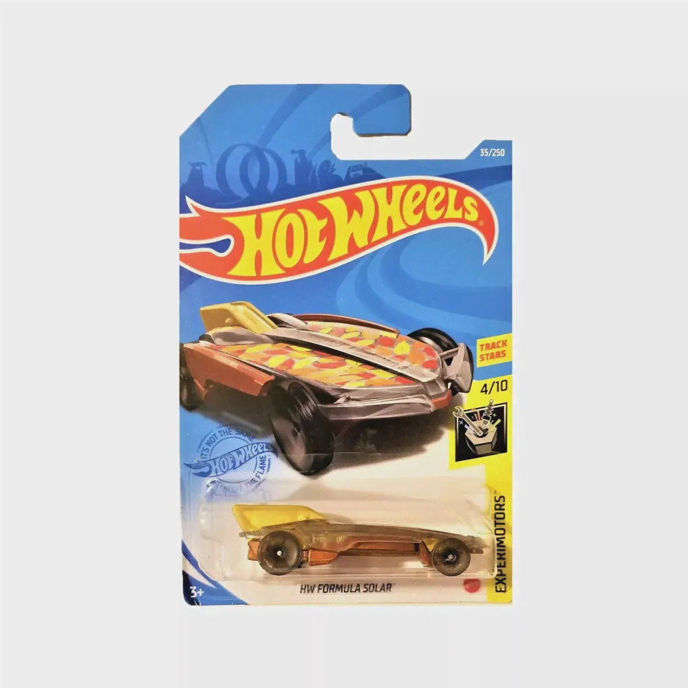🛍 Hot Wheels Базовая машинка HW Formula Solar, коричневая-0