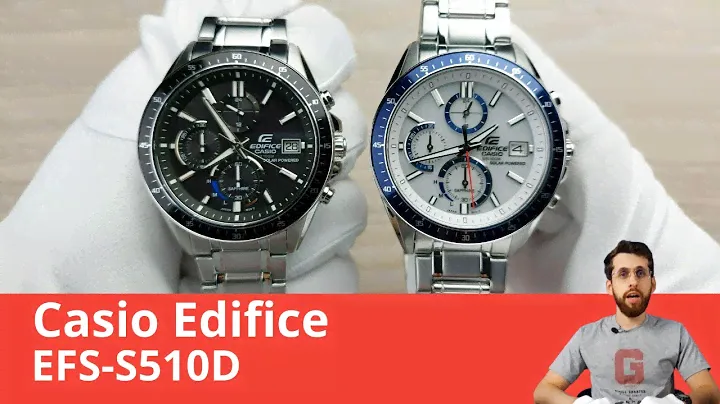 Ежедневные хронографы Edifice / Casio EFS-S510D-1A и Casio EFS-S510D-7B