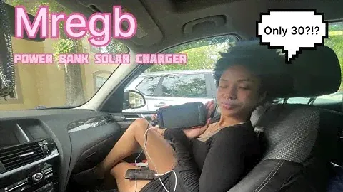 Mregb Power Bank Solar Charger Review!