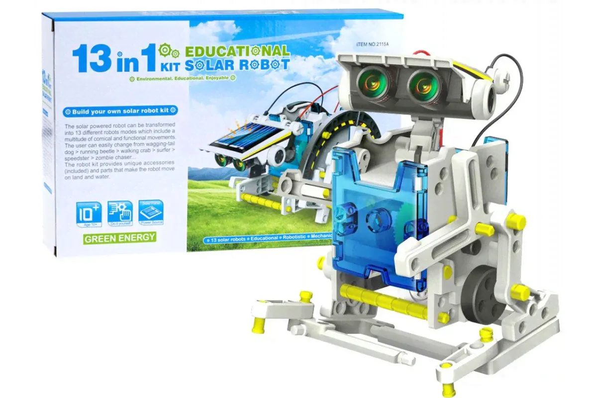 Конструктор- робот 13 в 1 SOLAR ROBOT Арт.2115A