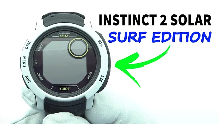 Garmin Instinct 2 Solar Surf Bells Beach Unboxing 4K (010-02627-05)