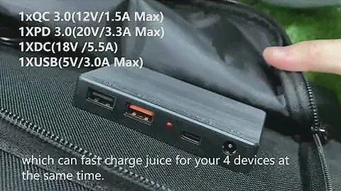MARBERO 100W Solar Panel, Portable Foldable Solar Panel Kit Battery Charger-Link in Description