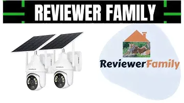 SEHMUA 2K Solar Security Cameras Wireless Outdoor, 2 Pack