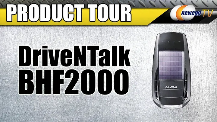 Newegg TV: DriveNTalk BHF2000 Bluetooth Solar-Powered Hands-Free Car Kit Product Tour